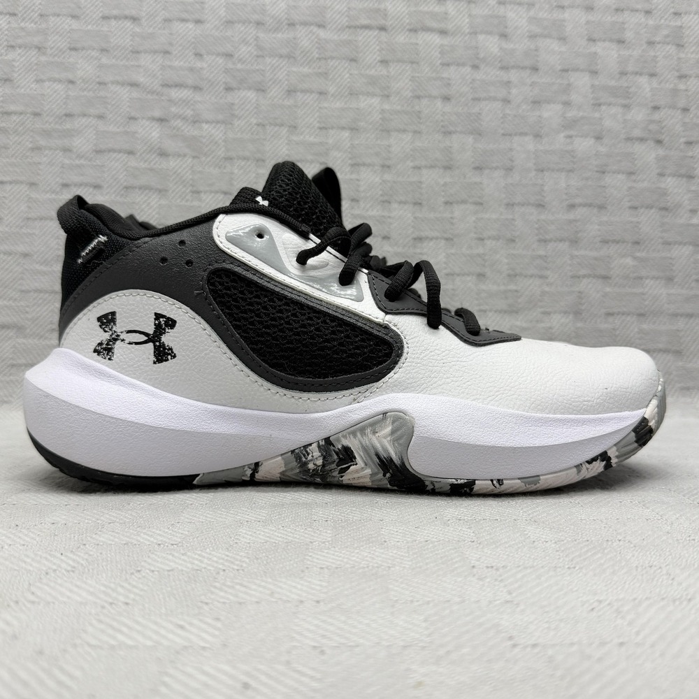 Under Armour Lockdown 6 White Jet Grey Womens Size 9 3025616-101